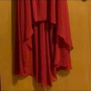 David’s bridal bridesmaid dress. Apple size 16